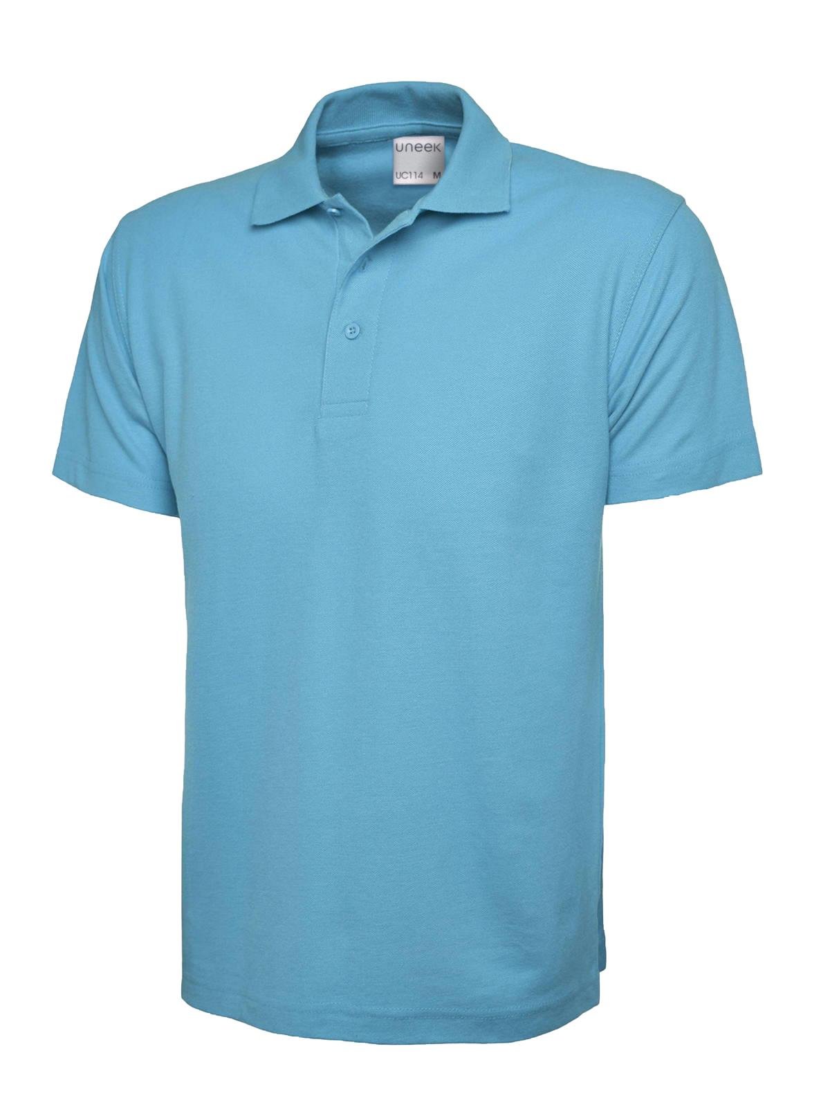 Uneek UC114 Mens Active Cotton Poloshirt - ACE Clothing