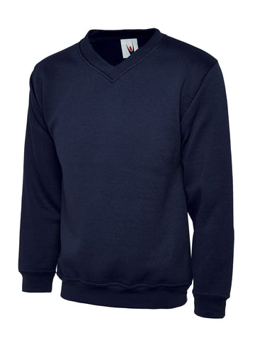 Uneek UC204 Classic V-Neck Sweatshirt - ACE Clothing