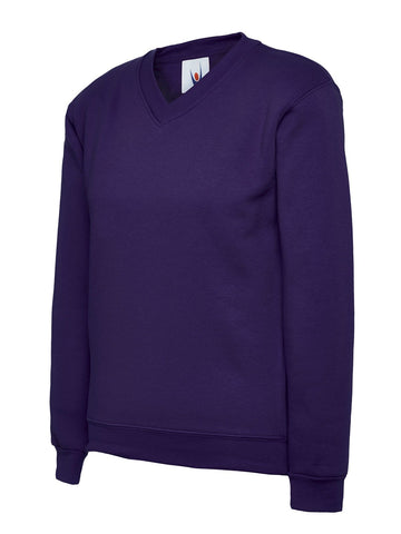 Uneek UC206 Childrens Classic V-Neck Sweatshirt - ACE Clothing