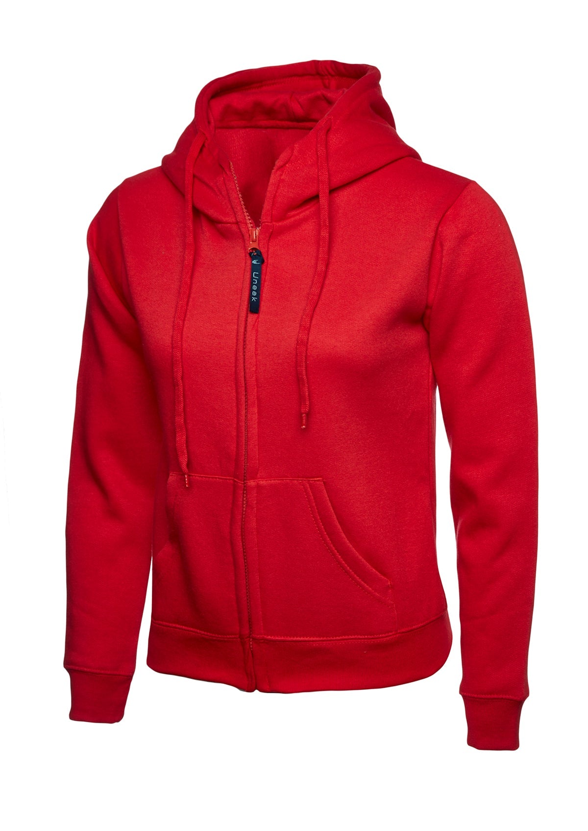 Uneek UC505 Ladies Classic Full Zip Hooded Sweatshirt - ACE Clothing