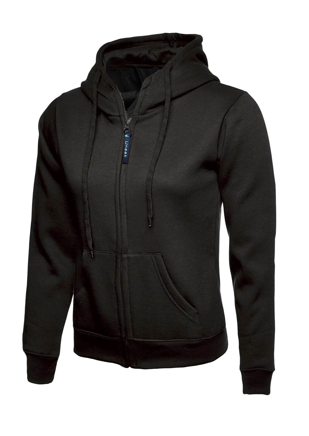 Uneek UC505 Ladies Classic Full Zip Hooded Sweatshirt - ACE Clothing
