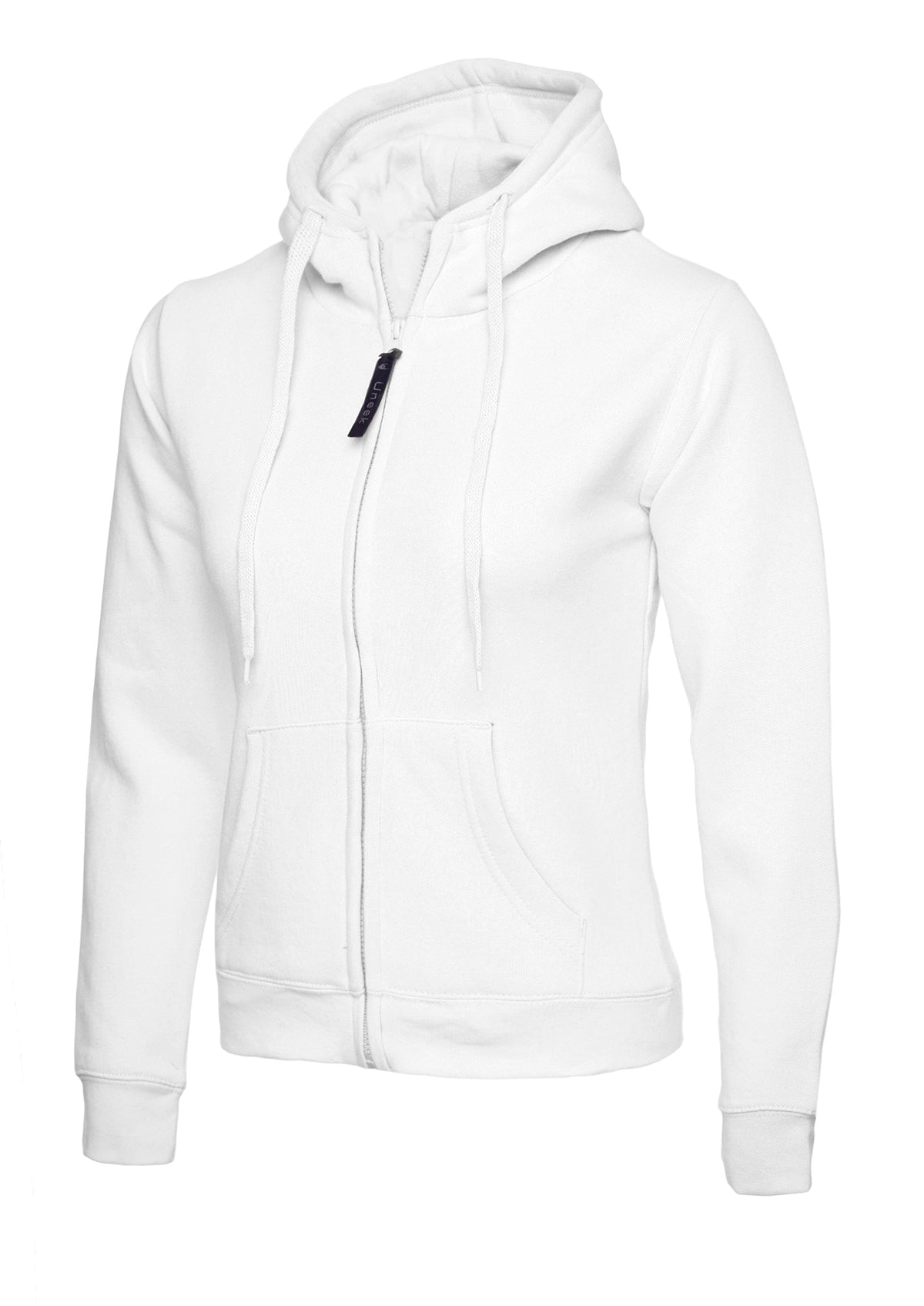 Uneek UC505 Ladies Classic Full Zip Hooded Sweatshirt - ACE Clothing