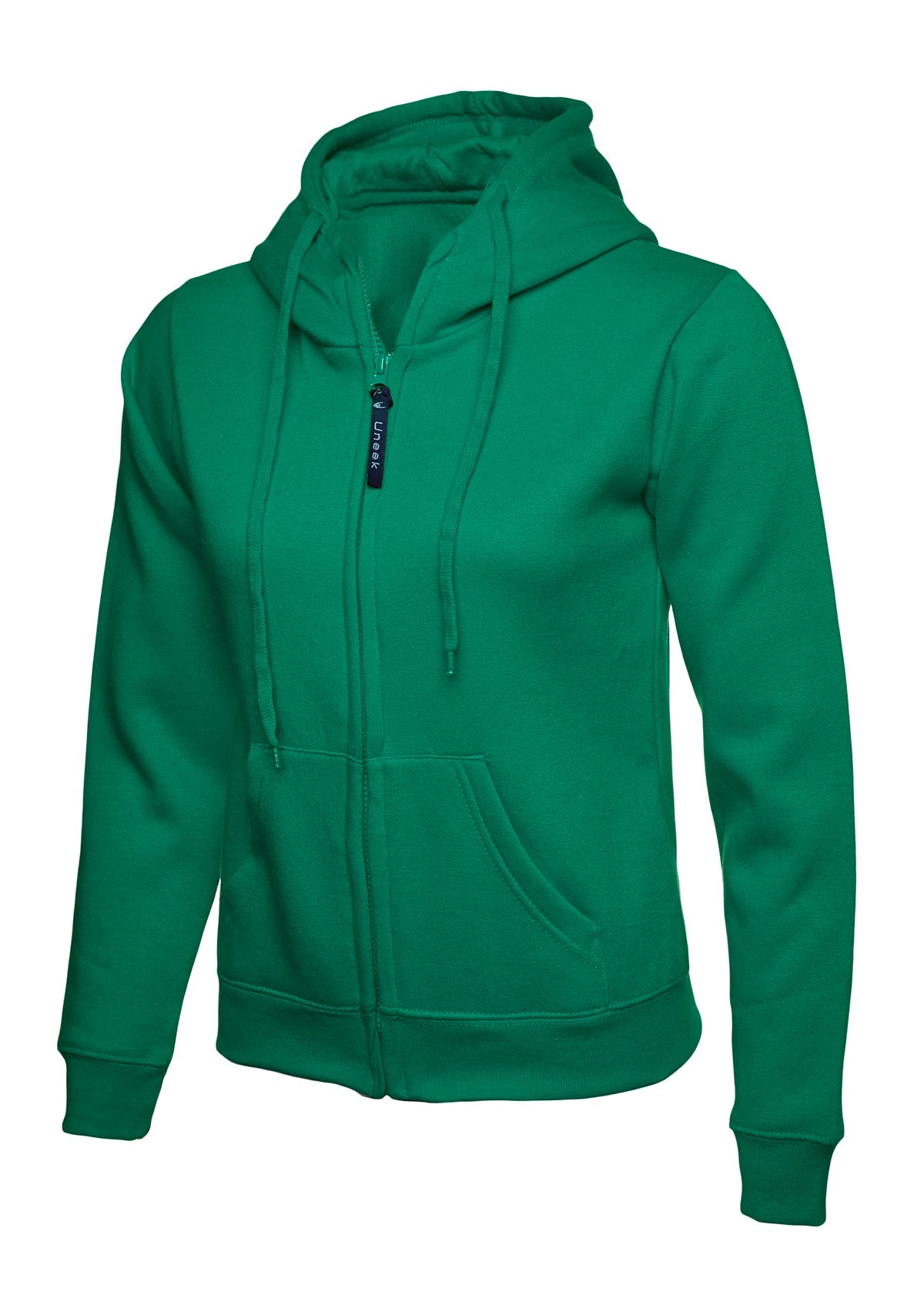 Uneek UC505 Ladies Classic Full Zip Hooded Sweatshirt - ACE Clothing