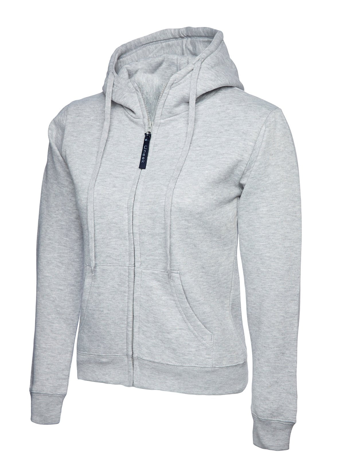 Uneek UC505 Ladies Classic Full Zip Hooded Sweatshirt - ACE Clothing