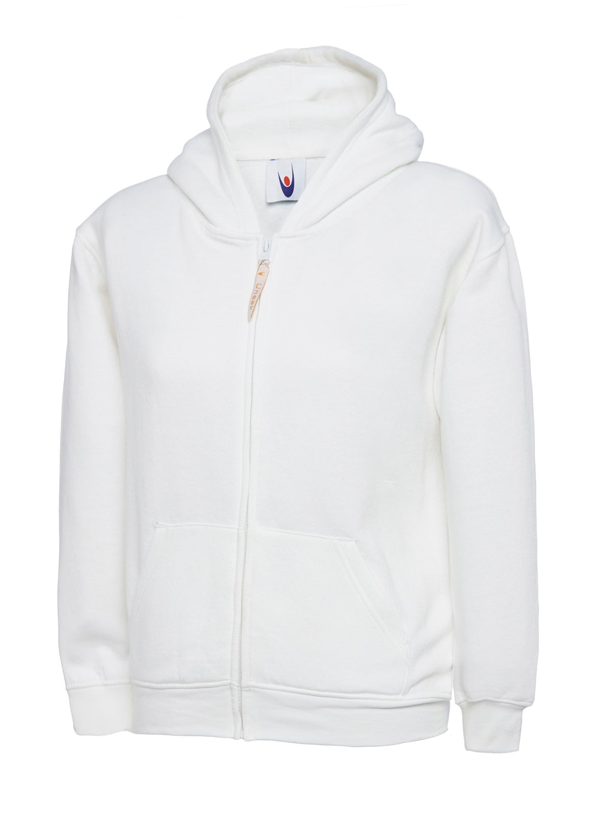 Uneek UC506 Childrens Classic Full Zip Hooded Sweatshirt - ACE Clothing