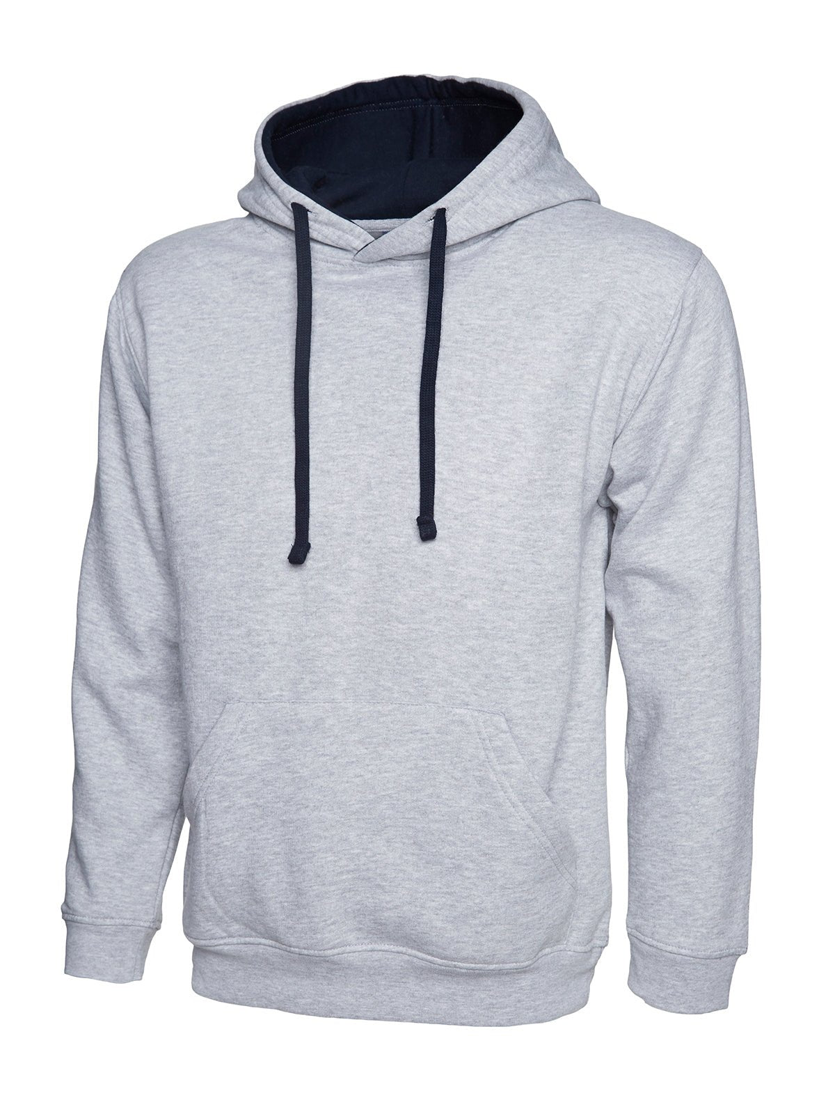 Uneek UC507 Contrast Hooded Sweatshirt - ACE Clothing