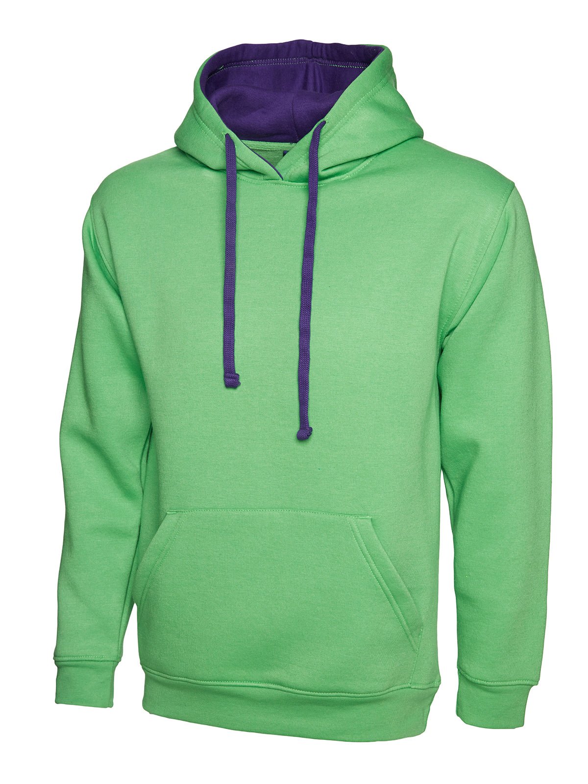 Uneek UC507 Contrast Hooded Sweatshirt - ACE Clothing