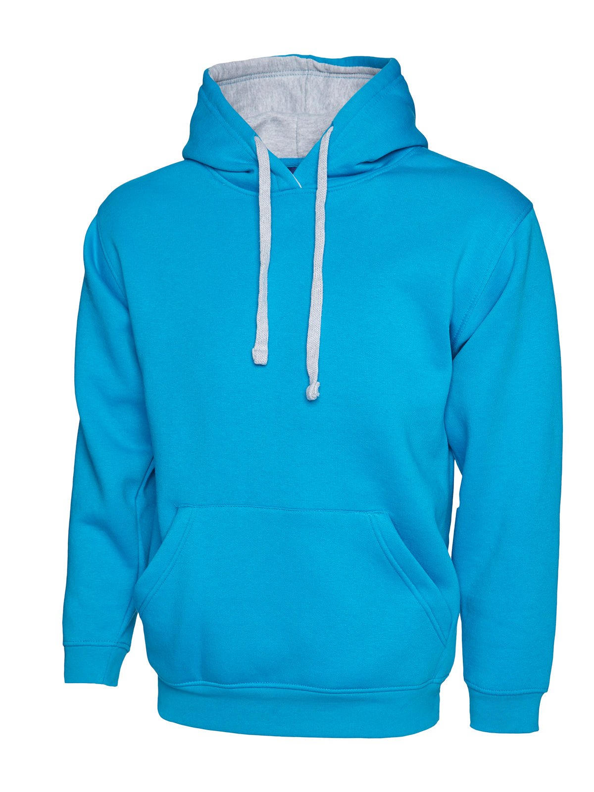 Uneek UC507 Contrast Hooded Sweatshirt - ACE Clothing
