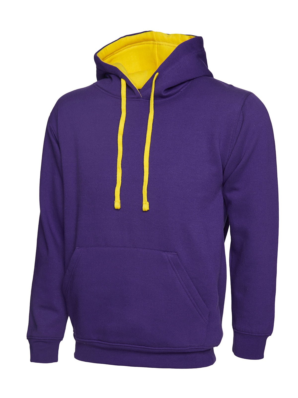 Uneek UC507 Contrast Hooded Sweatshirt - ACE Clothing