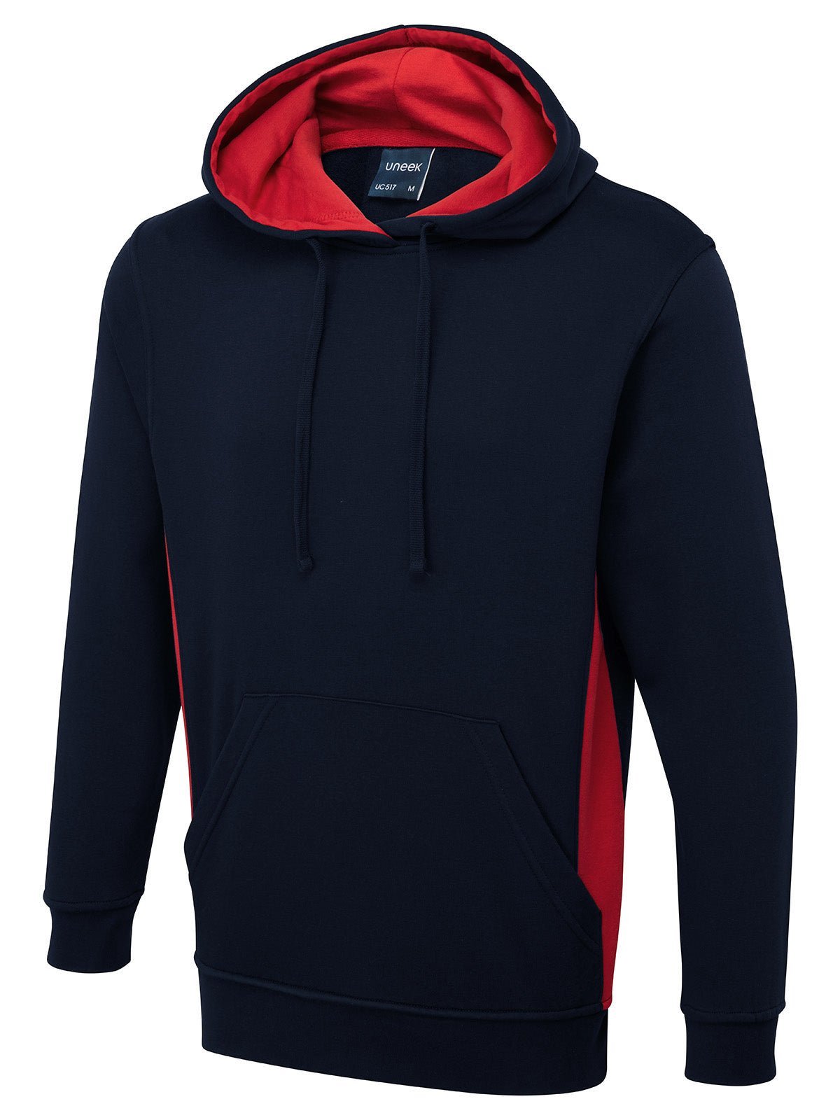 Uneek UC517 Two Tone Hooded Sweatshirt - ACE Clothing
