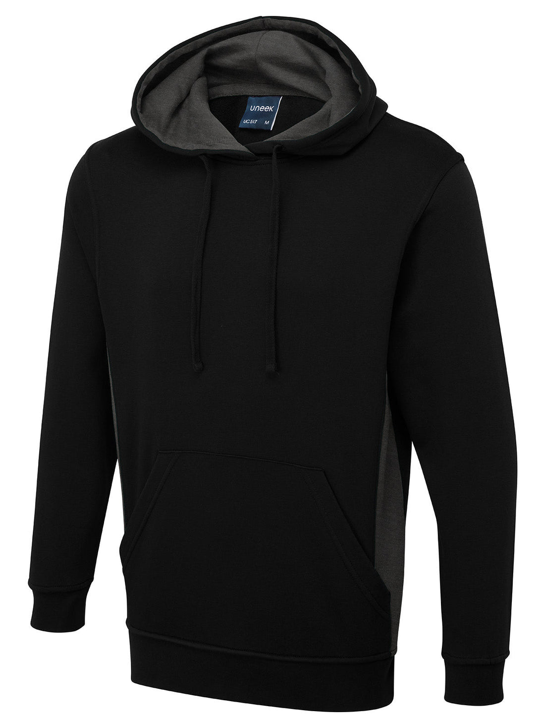 Uneek UC517 Two Tone Hooded Sweatshirt - ACE Clothing