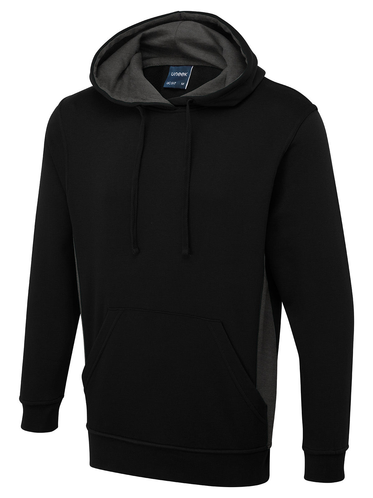 Uneek UC517 Two Tone Hooded Sweatshirt - ACE Clothing