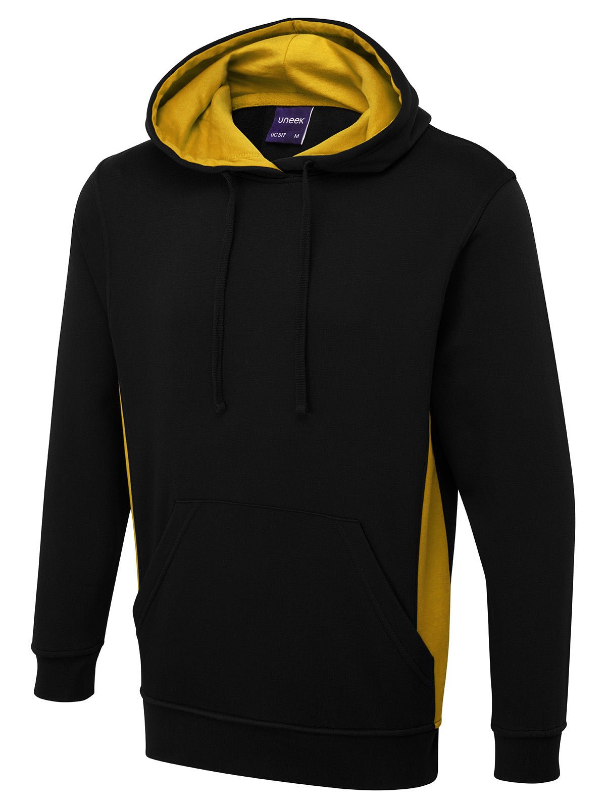 Uneek UC517 Two Tone Hooded Sweatshirt - ACE Clothing