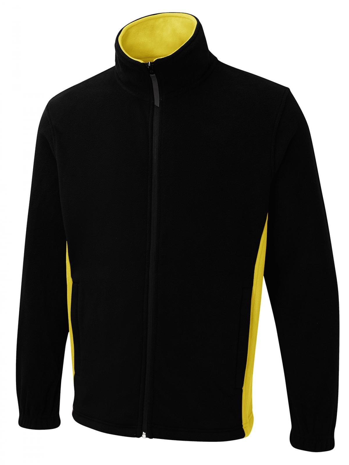 Uneek UC617 Two Tone Full Zip Fleece Jacket - ACE Clothing