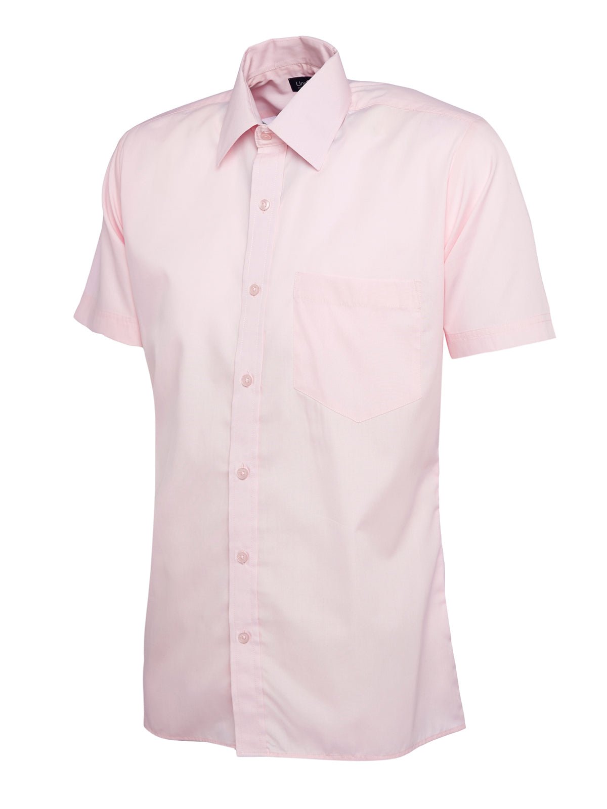 Uneek UC710 Mens Poplin Half Sleeve Shirt - ACE Clothing