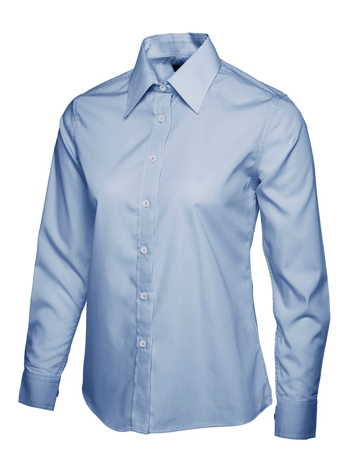 Uneek UC711 Ladies Poplin Full Sleeve Shirt - ACE Clothing