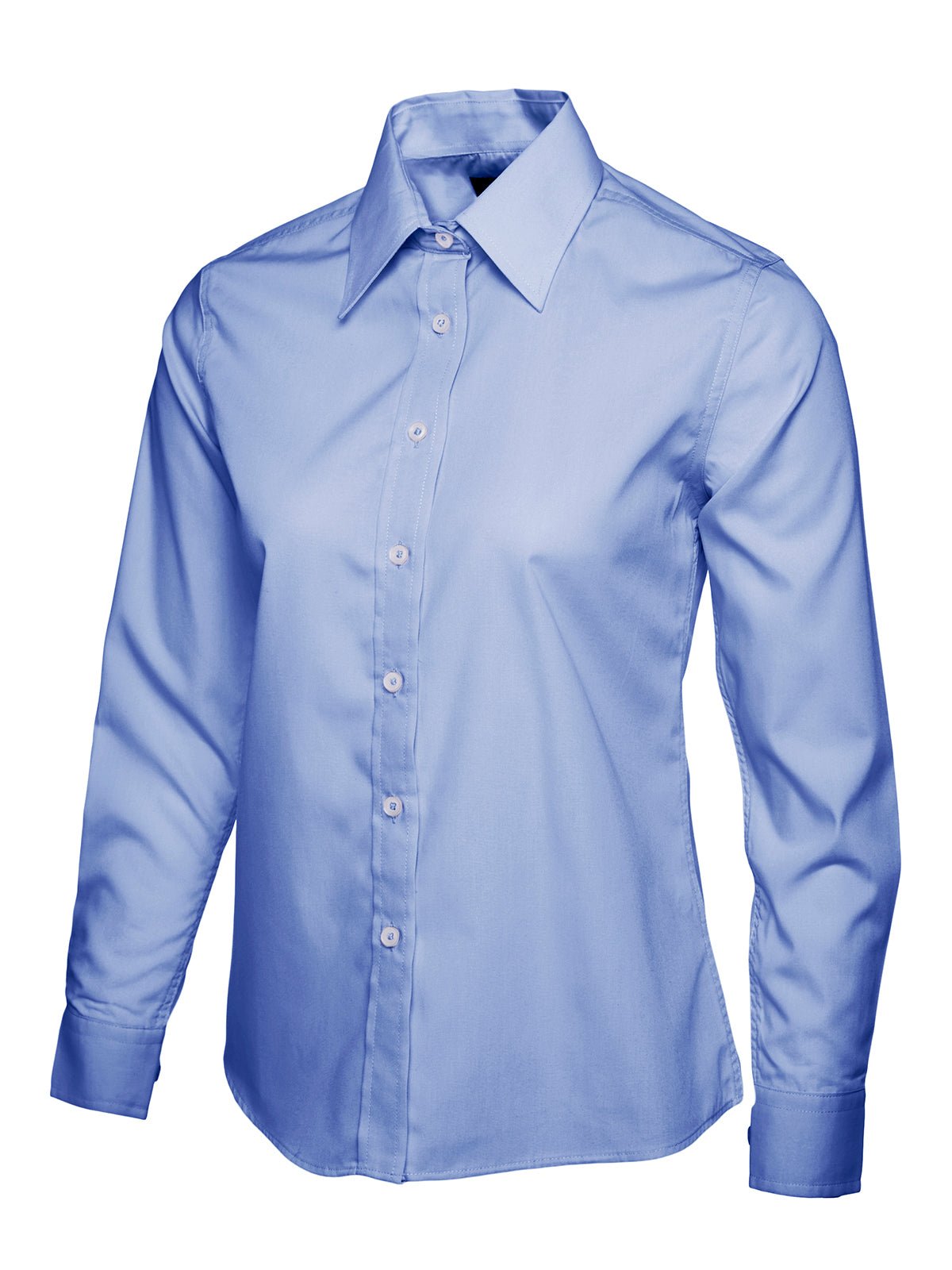 Uneek UC711 Ladies Poplin Full Sleeve Shirt - ACE Clothing