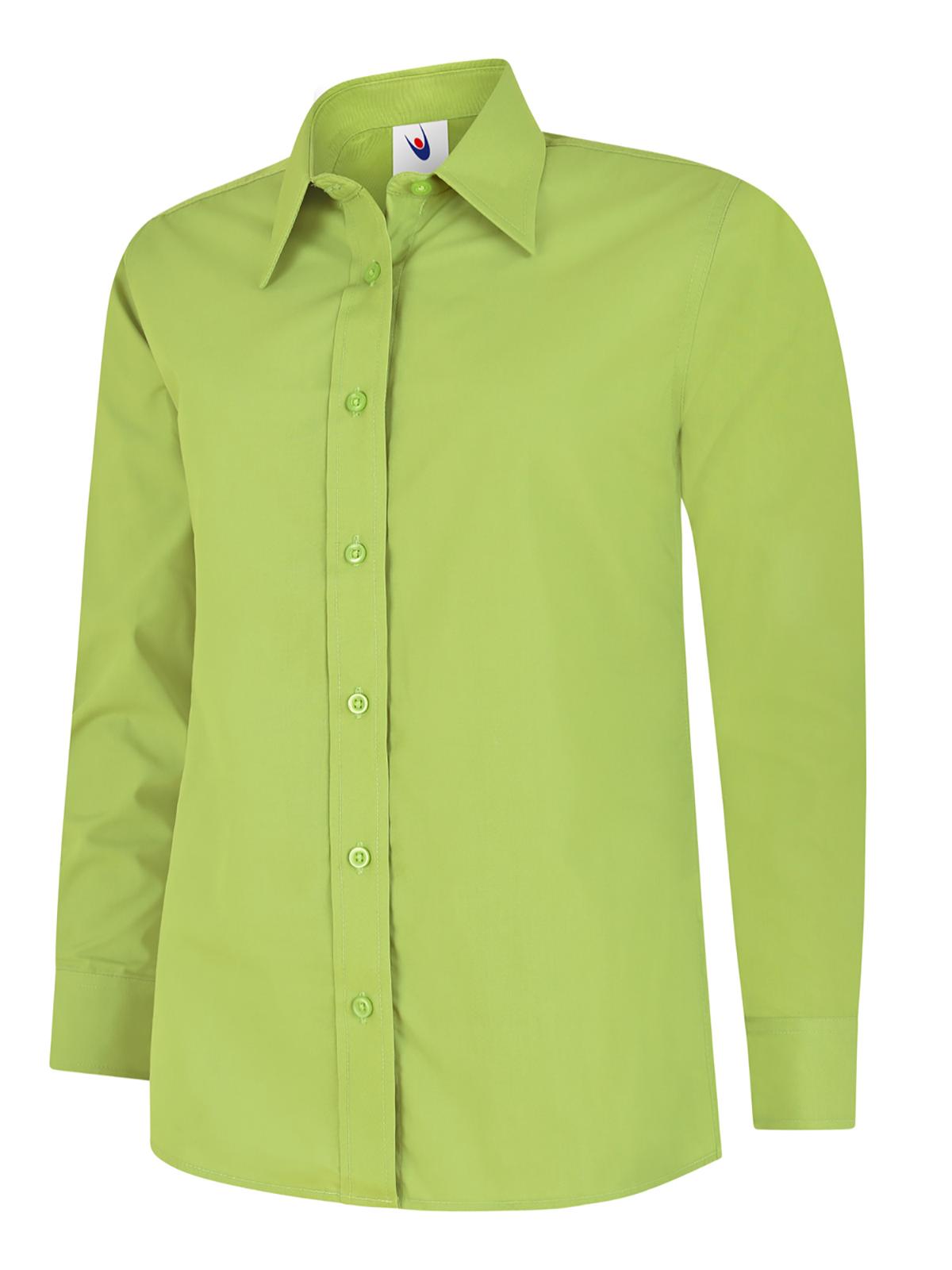 Uneek UC711 Ladies Poplin Full Sleeve Shirt - ACE Clothing