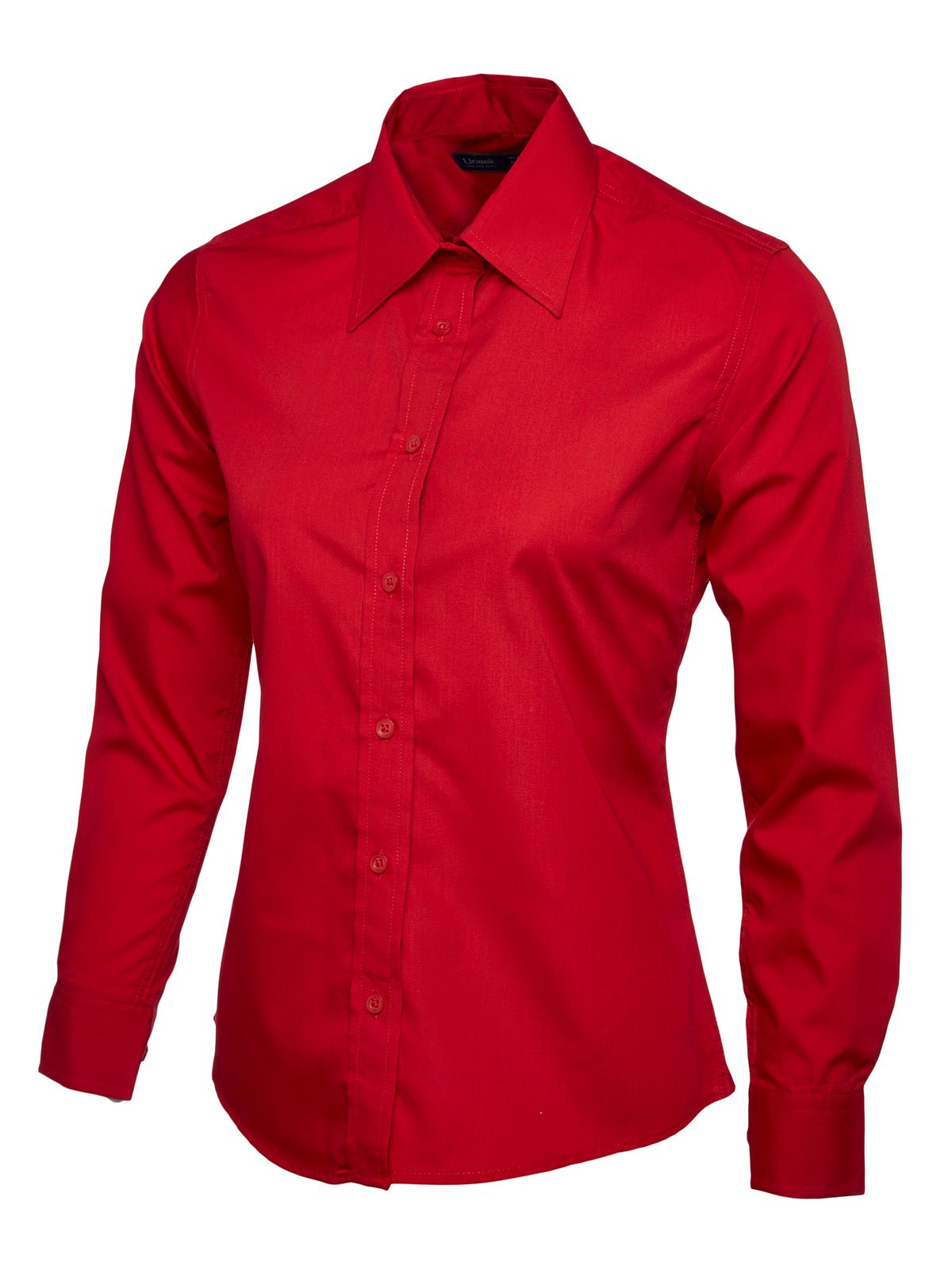 Uneek UC711 Ladies Poplin Full Sleeve Shirt - ACE Clothing