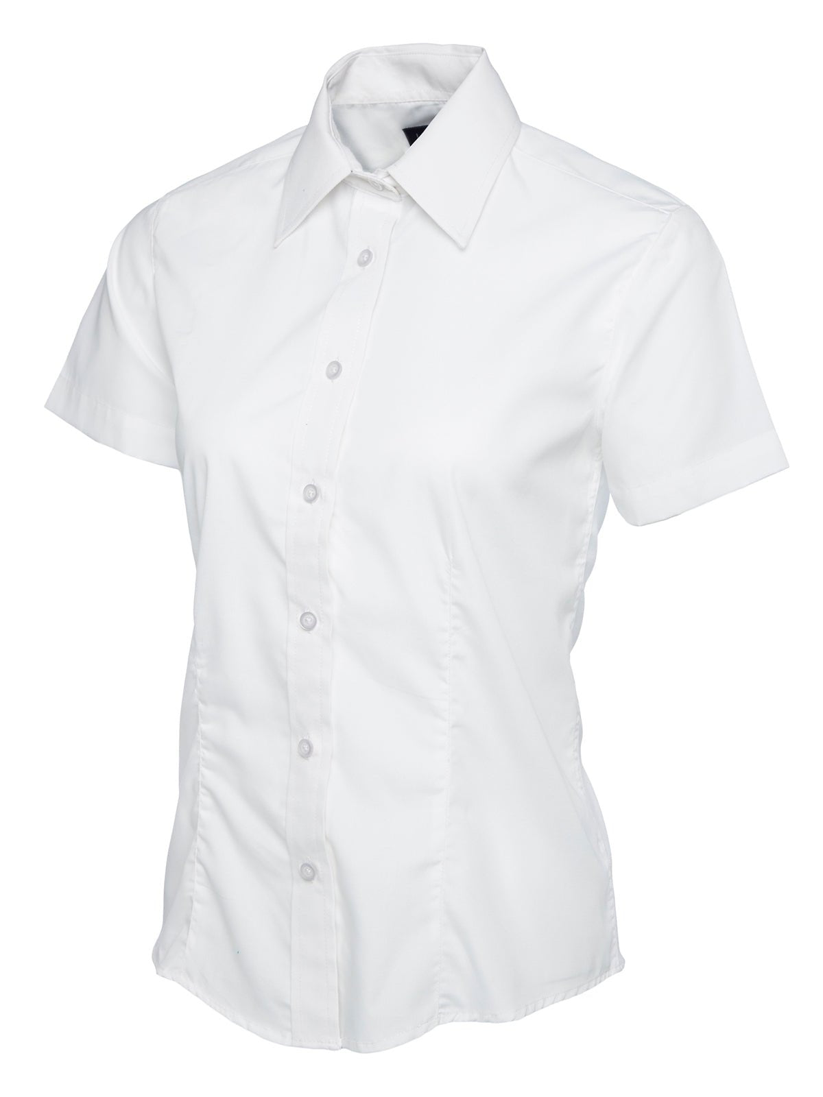 Uneek UC712 Ladies Poplin Half Sleeve Shirt - ACE Clothing