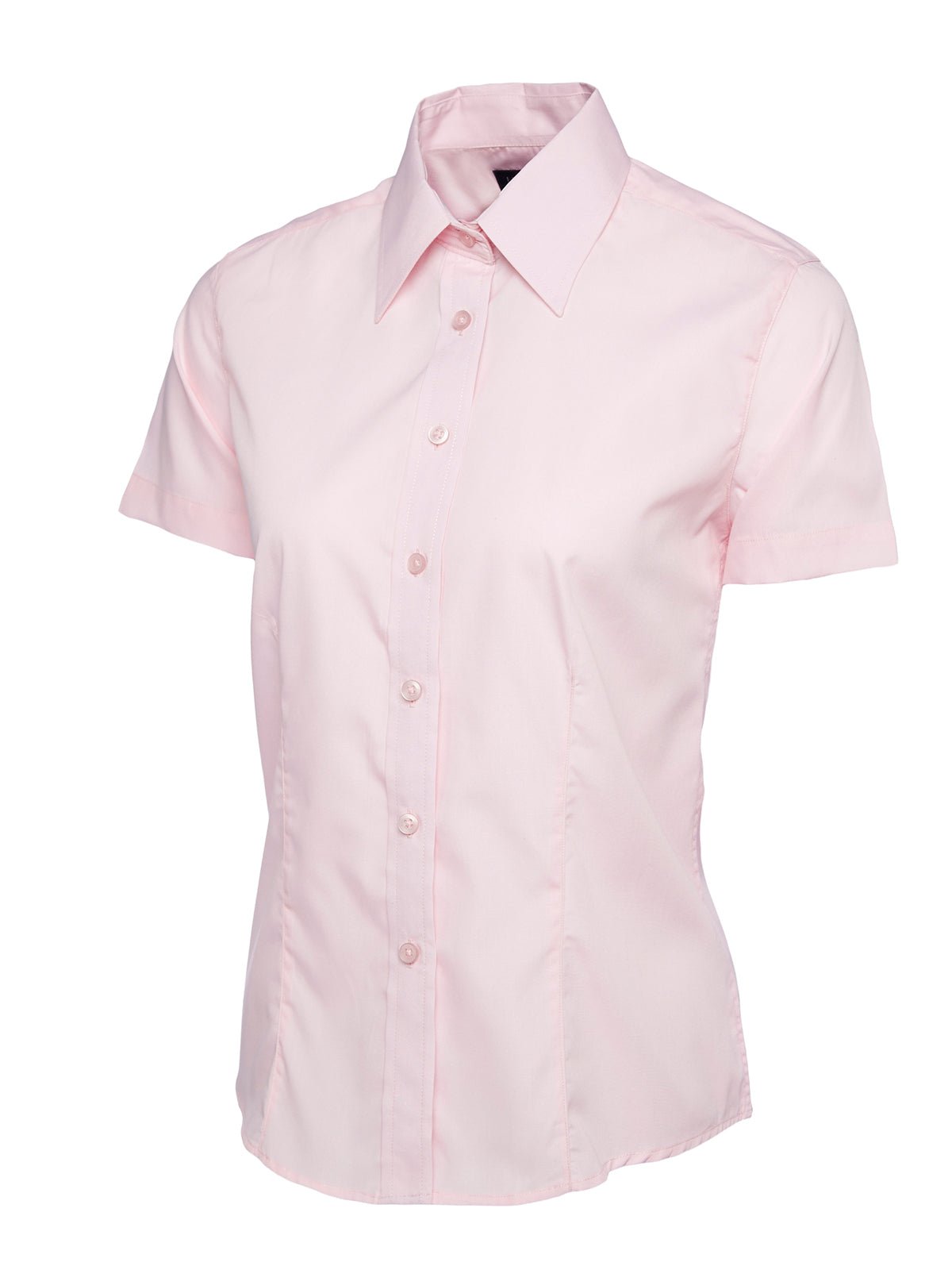 Uneek UC712 Ladies Poplin Half Sleeve Shirt - ACE Clothing
