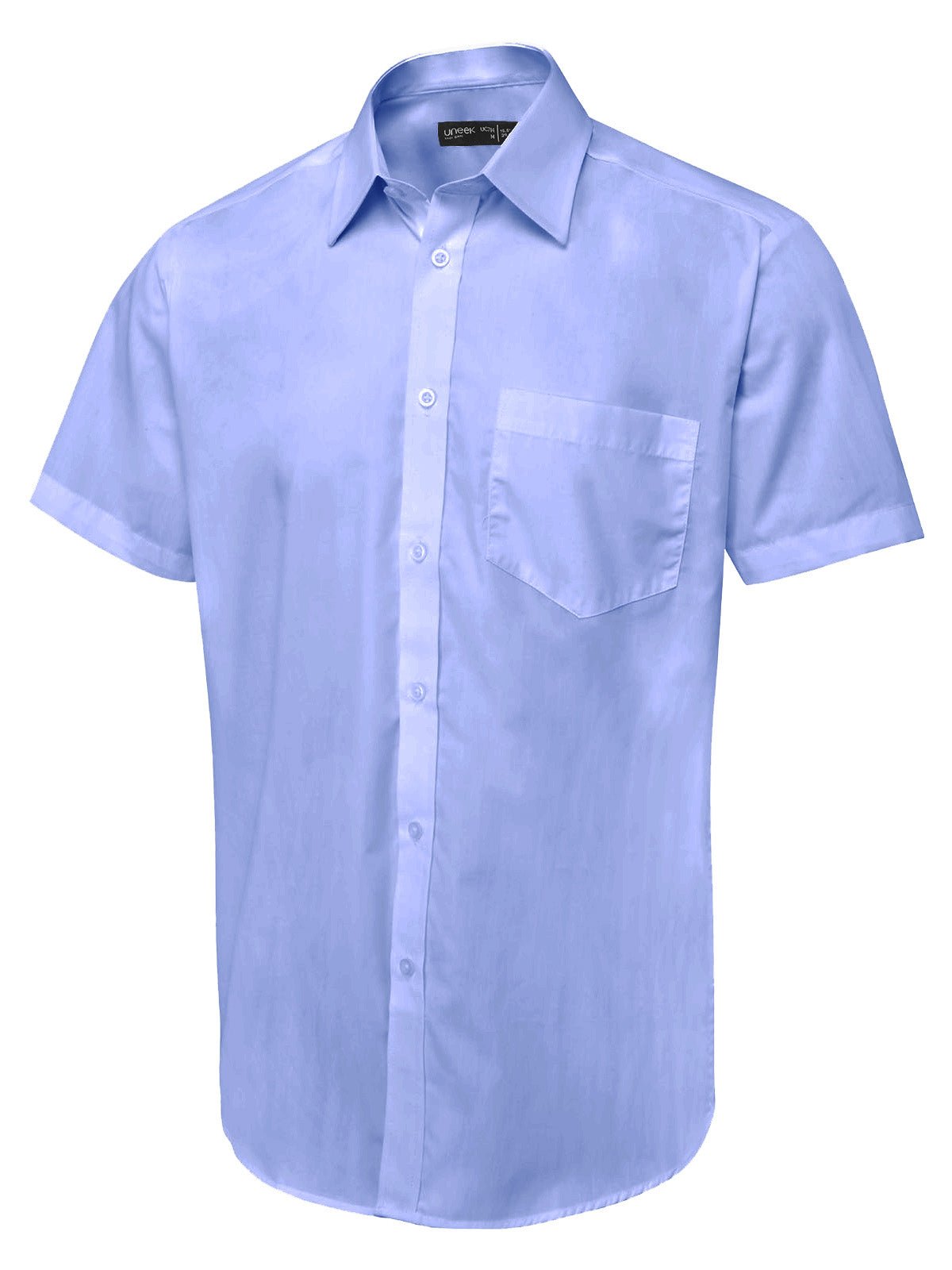 Uneek UC714 Men's Short Sleeve Poplin Shirt - ACE Clothing