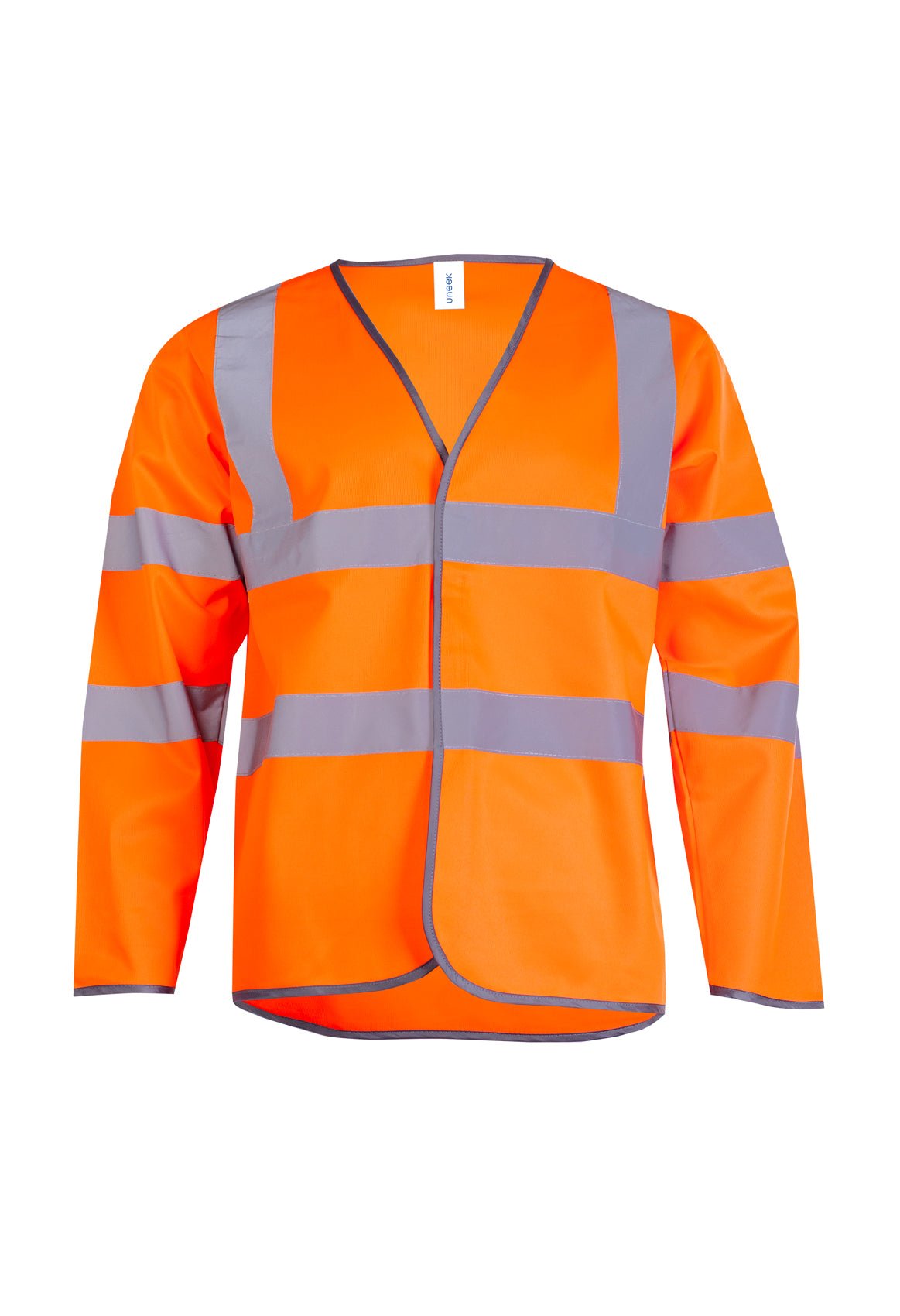Uneek UC802 Long Sleeve Hi-Vis Safety Waistcoat - ACE Clothing
