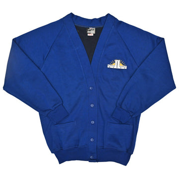 Uxendon Manor Girls Sweatshirt Cardigan - Royal Blue - ACE Clothing