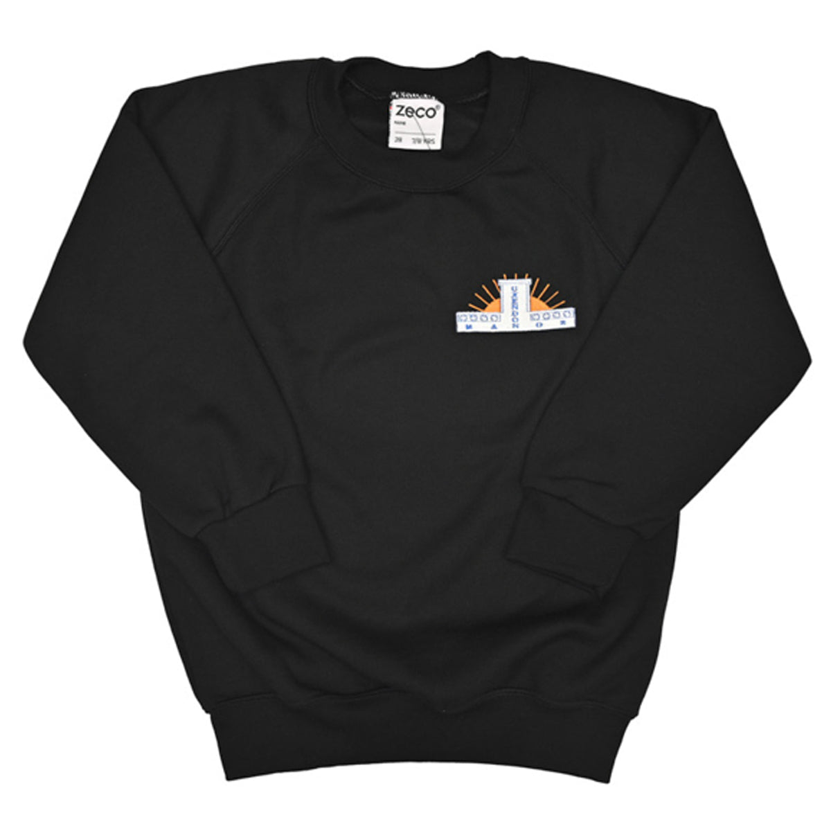 Uxendon Manor PE Sweatshirt - Black - ACE Clothing
