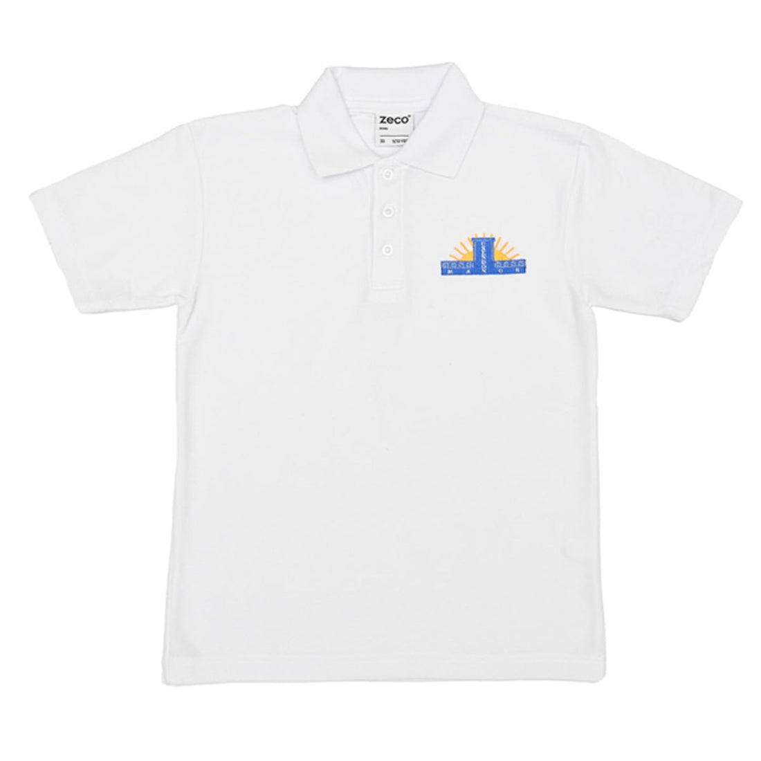 Uxendon Manor Polo Shirt - White - ACE Clothing
