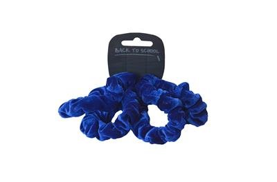 Velvet Hair Scrunchie (Royal) - ACE Clothing