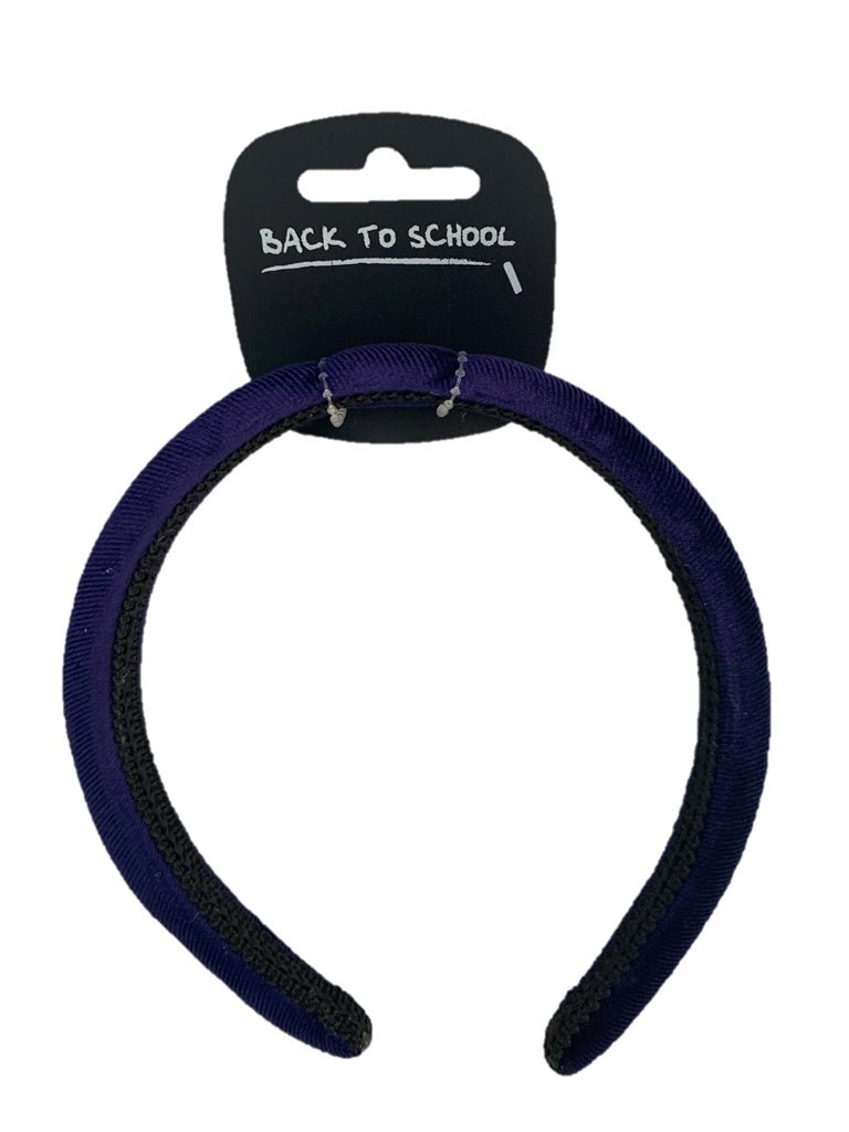 Velvet Hairband (Purple) - ACE Clothing