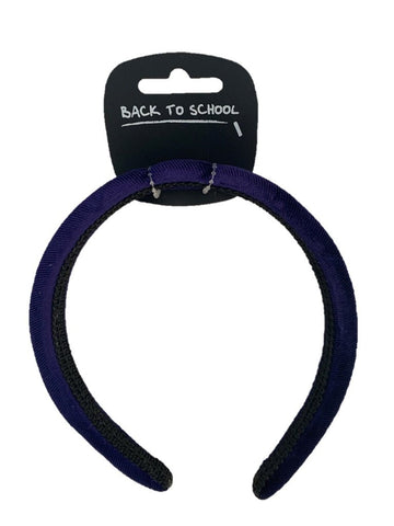 Velvet Hairband (Purple) - ACE Clothing