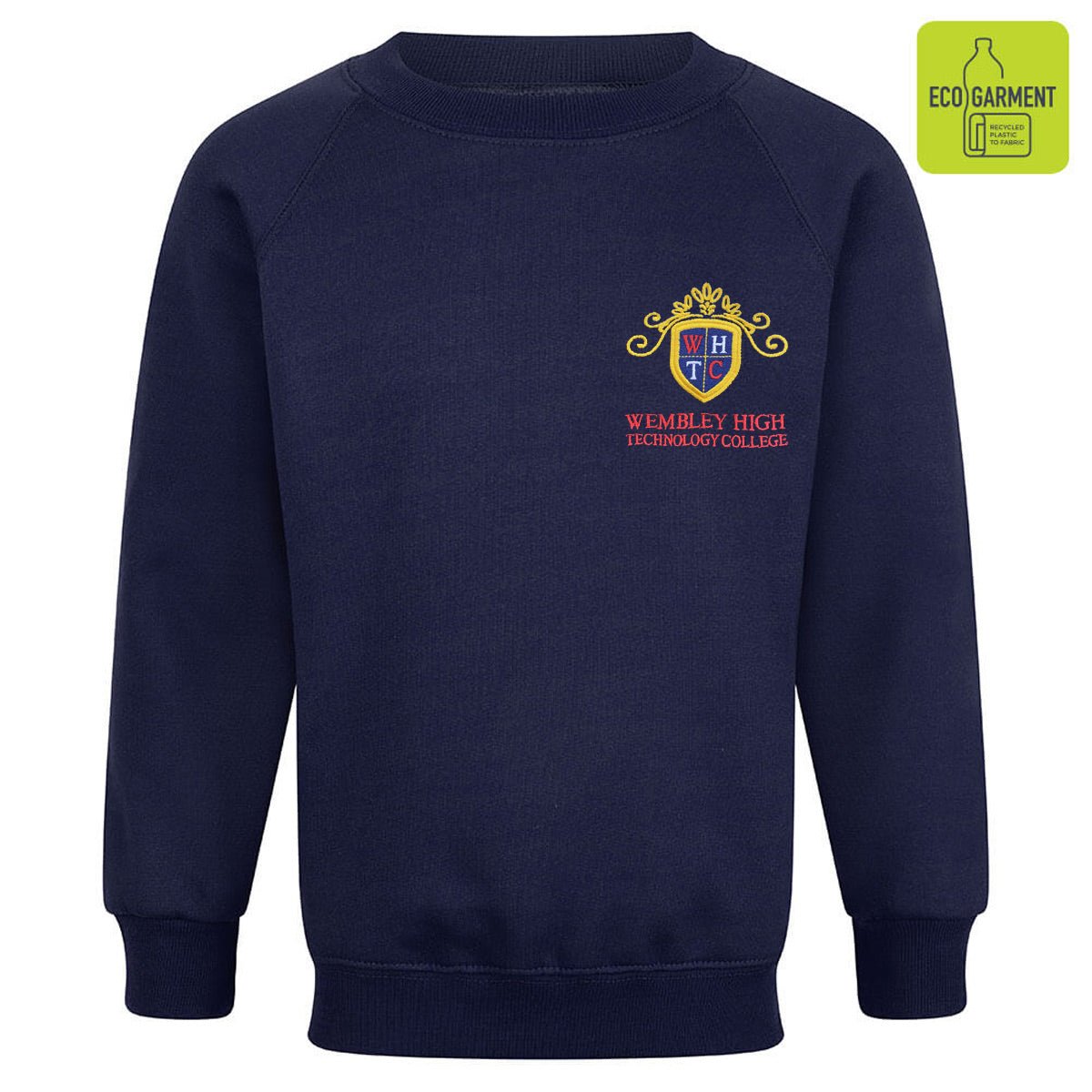 Wembley High PE Sweatshirt -Navy - ACE Clothing
