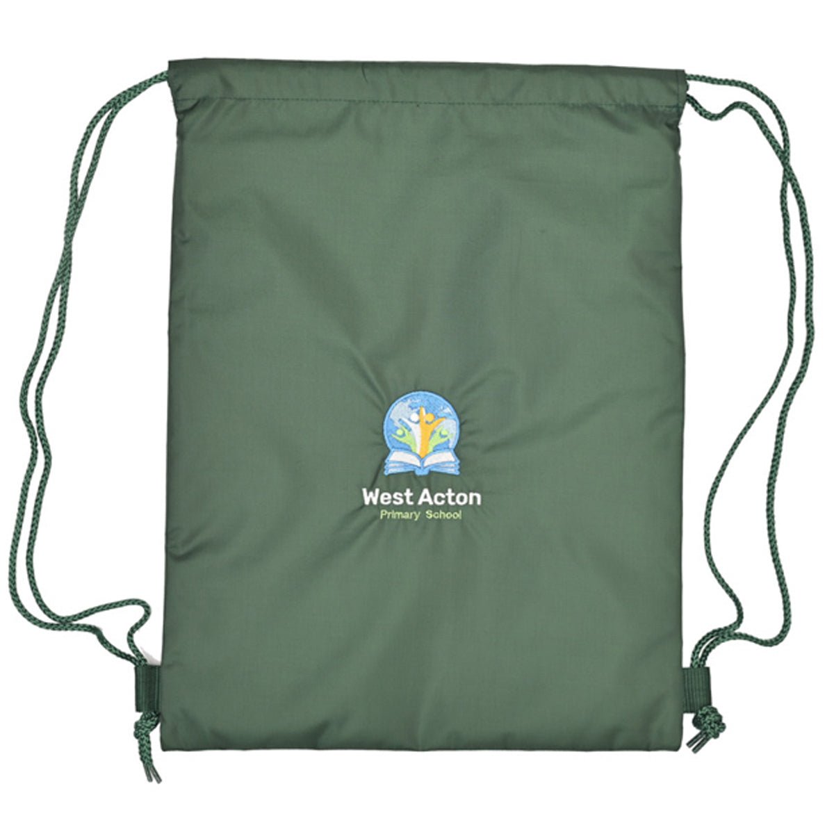 West Acton PE Kit Bag - Bottle Green - ACE Clothing