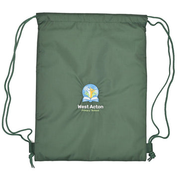 West Acton PE Kit Bag - Bottle Green - ACE Clothing