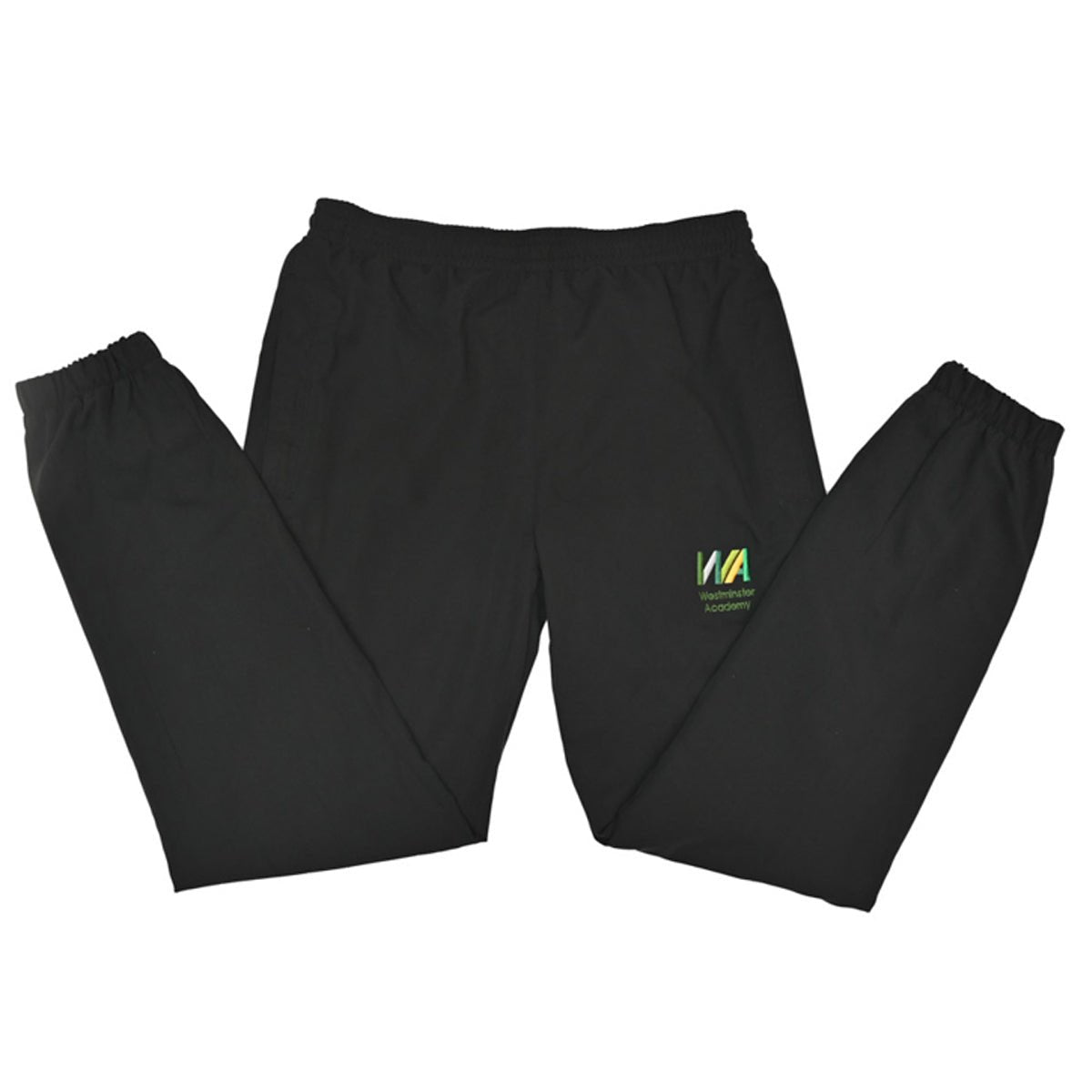 Westminster Academy Microfibre Tracksuit Bottoms (Black) - ACE Clothing