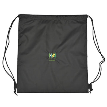 Westminster Academy PE Kit Bag (Black) - ACE Clothing